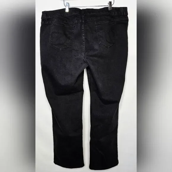 Women's Black Chico's Platinum Jeans Chico's Size 4 (Same as US Women's Size 20) - Picture 5 of 7
